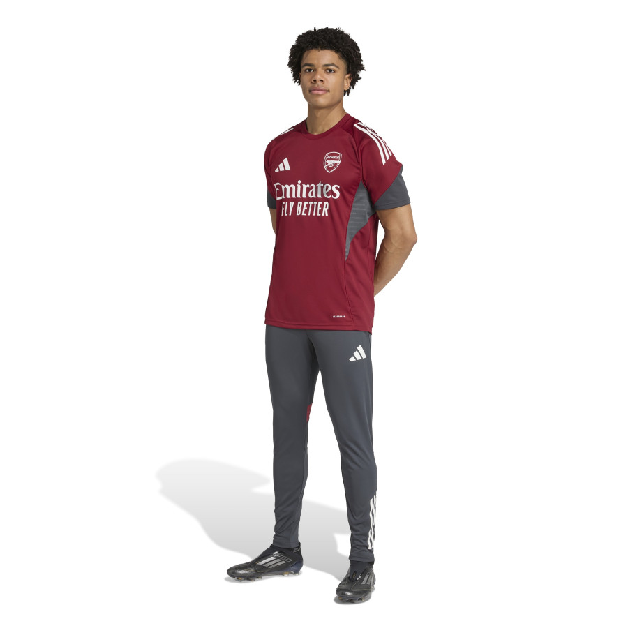 Maillot entraînement Arsenal rouge gris