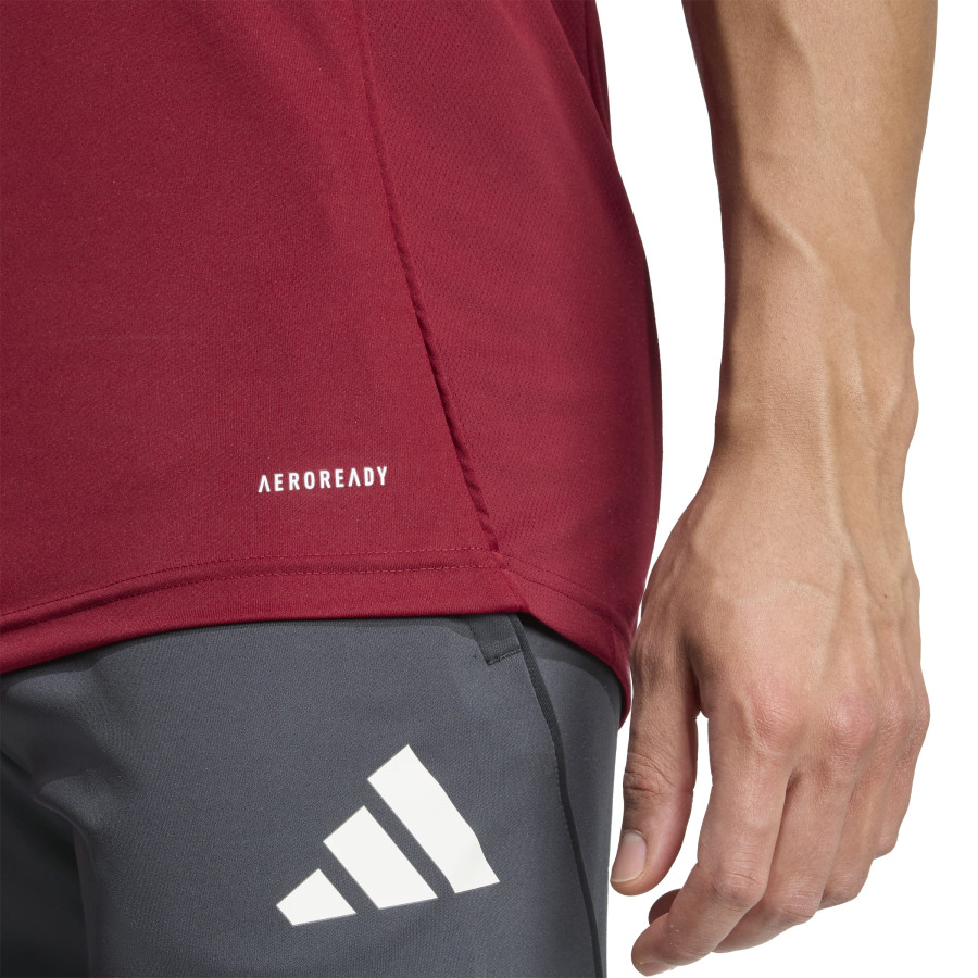 Maillot entraînement Arsenal rouge gris