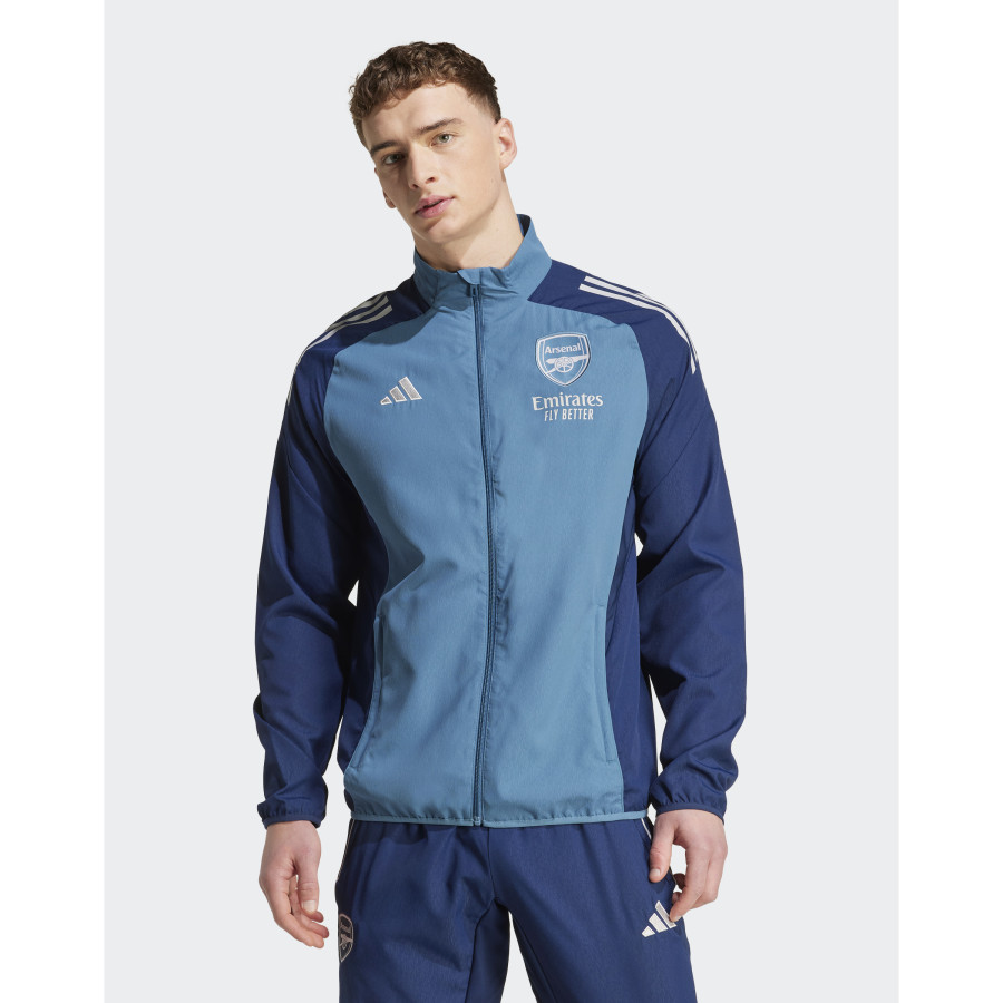 Veste survêtement Arsenal Woven bleu