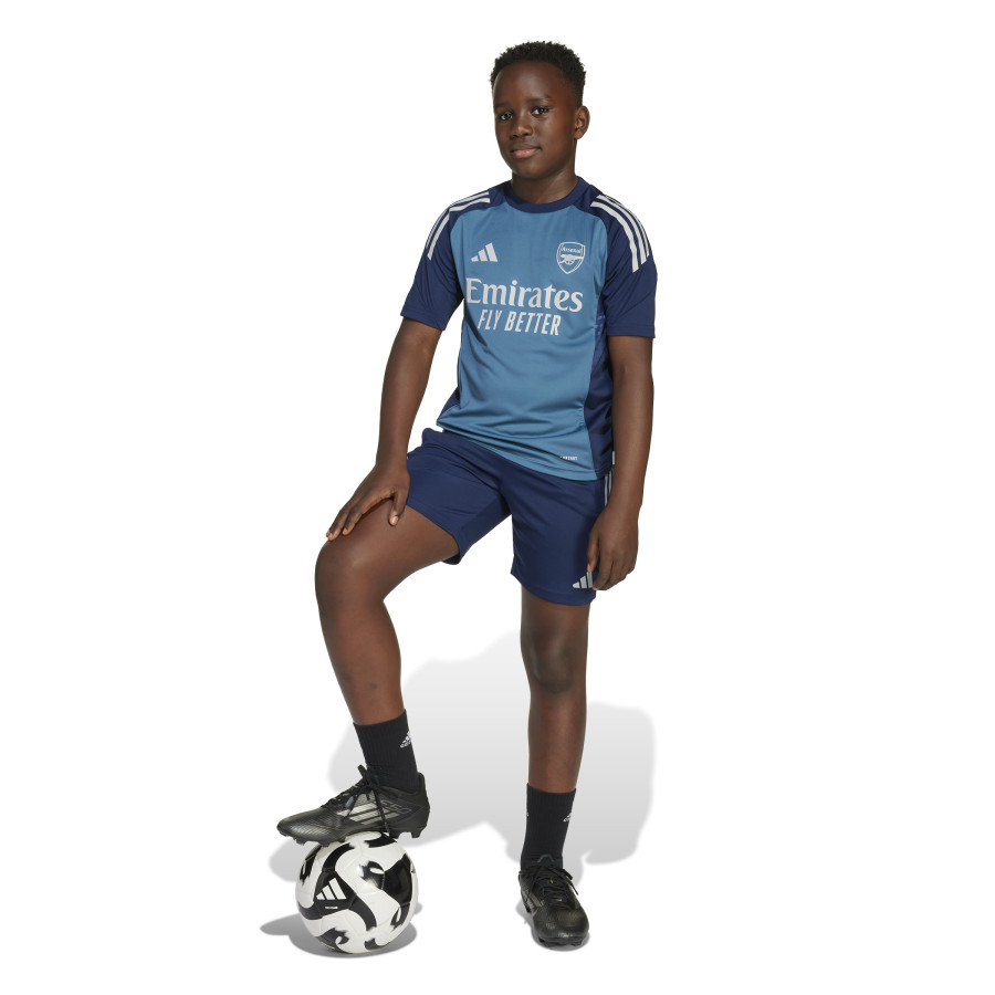 Short entraînement junior Arsenal bleu