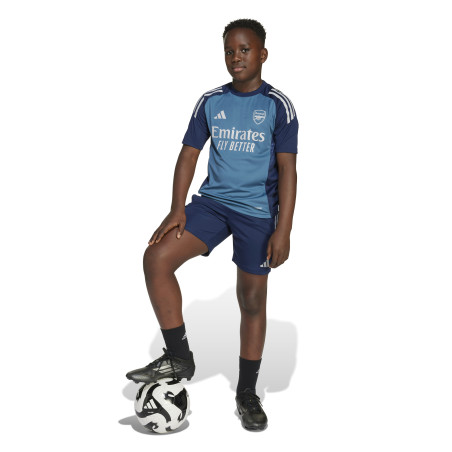 Short entraînement junior Arsenal bleu