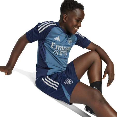 Short entraînement junior Arsenal bleu