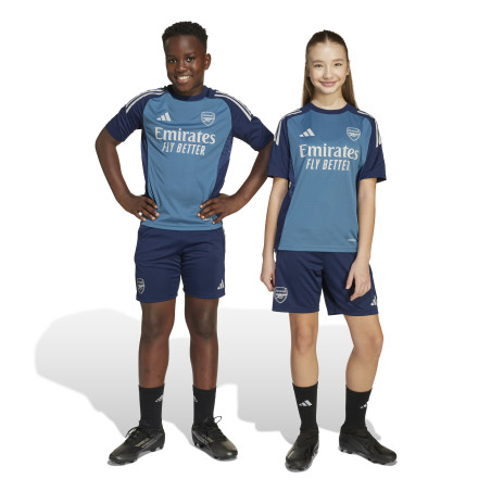 Short entraînement junior Arsenal bleu