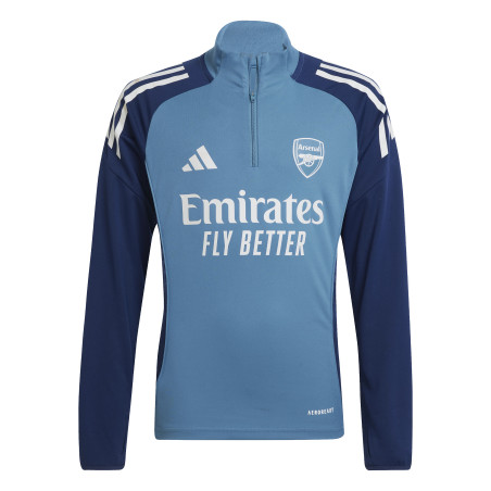Sweat zippé junior Arsenal bleu