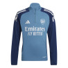 Sweat zippé junior Arsenal bleu