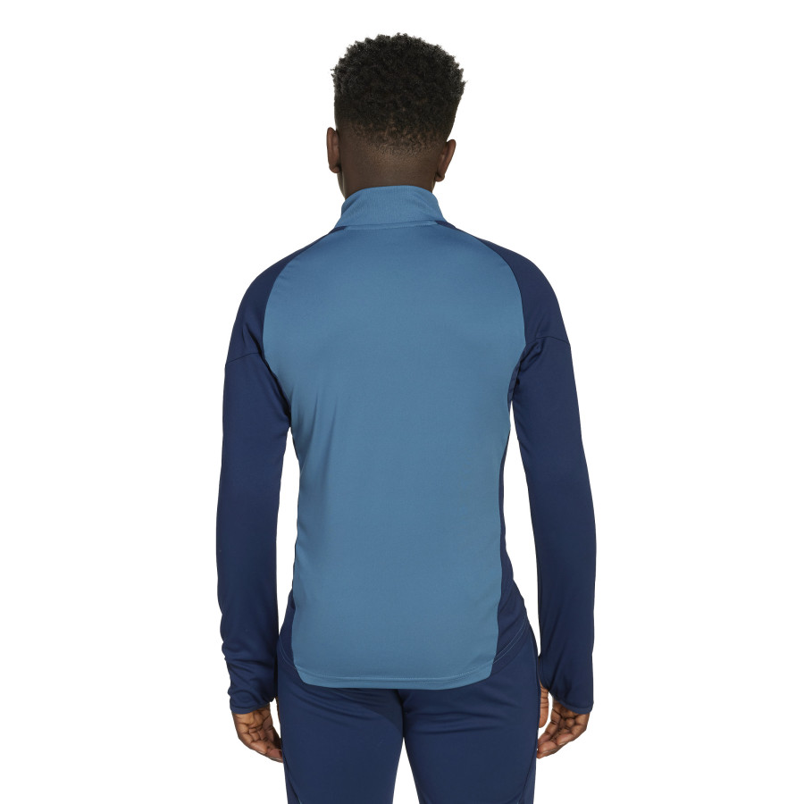 Sweat zippé junior Arsenal bleu