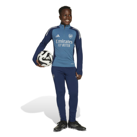 Sweat zippé junior Arsenal bleu