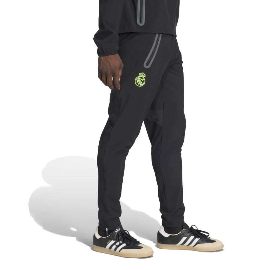 Pantalon survêtement Real Madrid Vis Tech noir vert