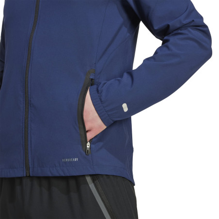 Veste survêtement Arsenal Tiro Vis tech bleu