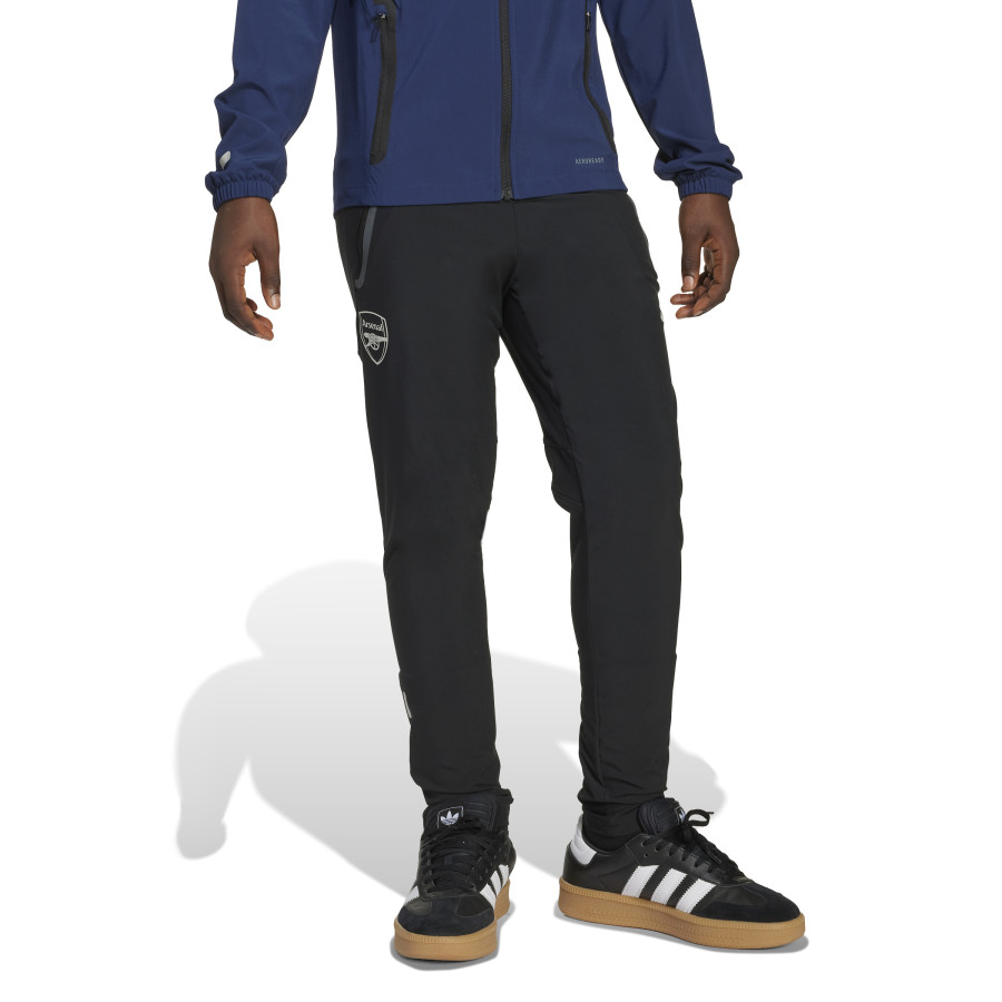 Pantalon survêtement junior Arsenal Tiro Vis Tech noir