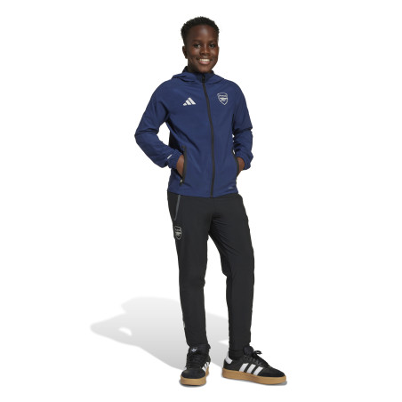 Pantalon survêtement junior Arsenal Tiro Vis Tech noir