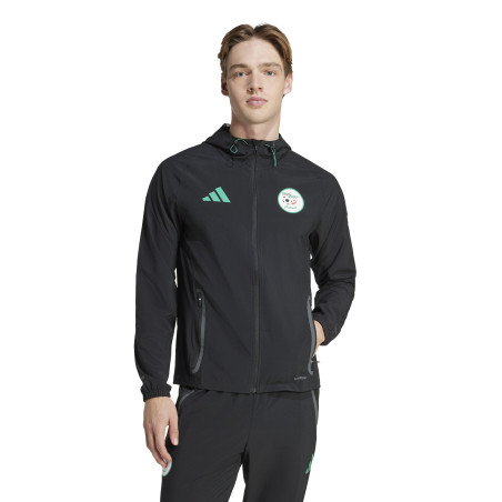 Veste survêtement Algérie Vis Tech noir vert