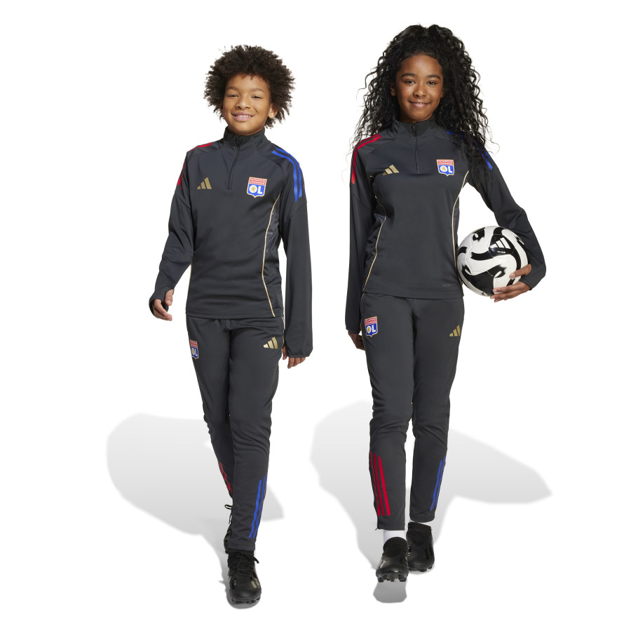Pantalon survêtement junior OL gris or