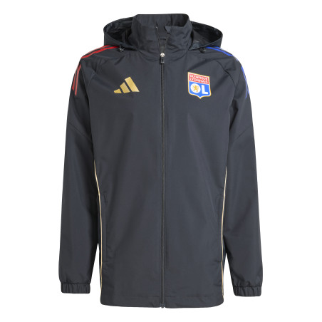 Veste imperméable OL noir or