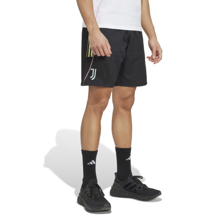 Short entraînement Juventus noir jaune