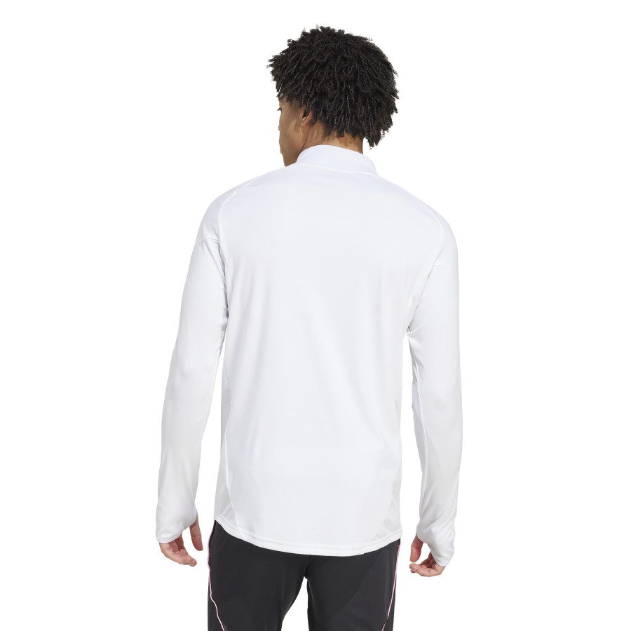 Sweat zippé Juventus blanc