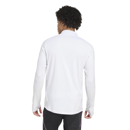Sweat zippé Juventus blanc