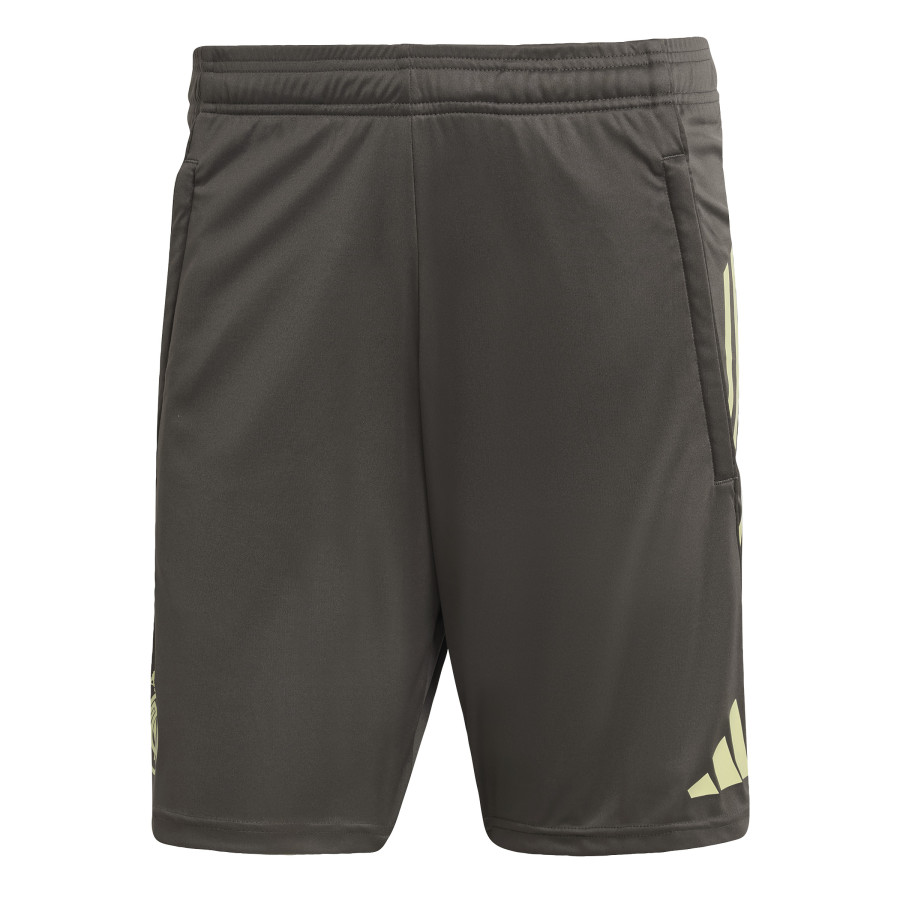 Short entraînement Real Madrid marron vert