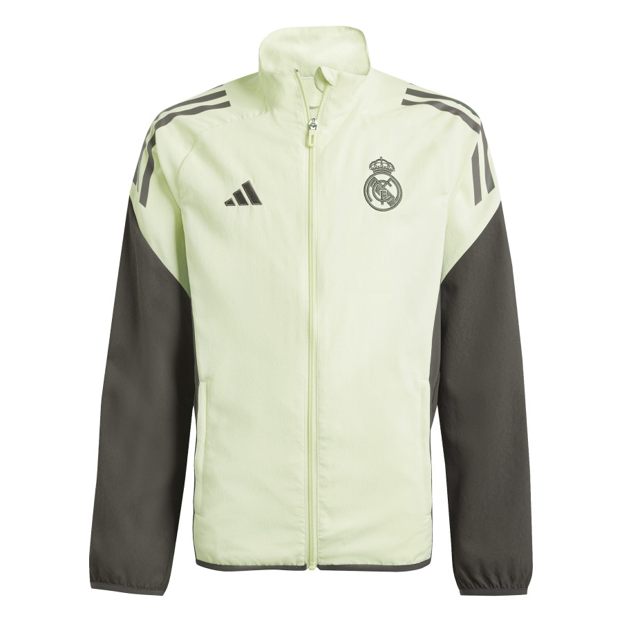 Veste survêtement junior Real Madrid woven vert