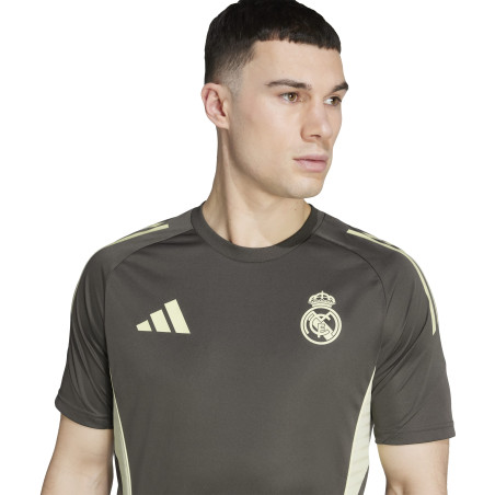 Maillot entraînement Real Madrid marron vert