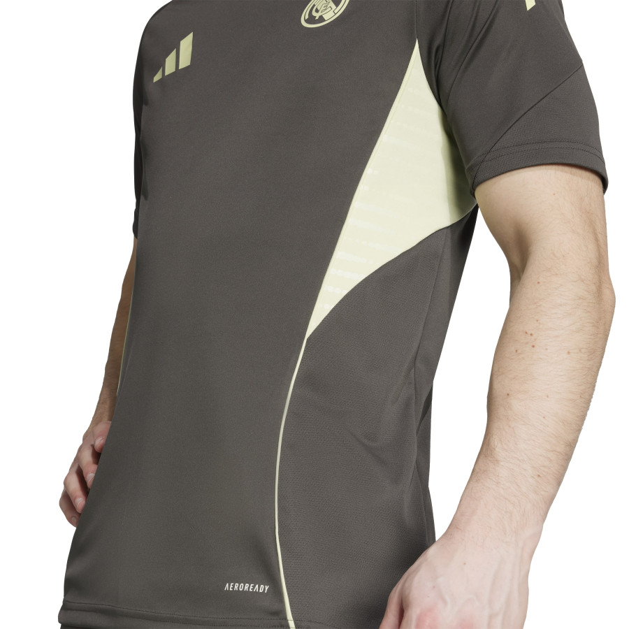Maillot entraînement Real Madrid marron vert