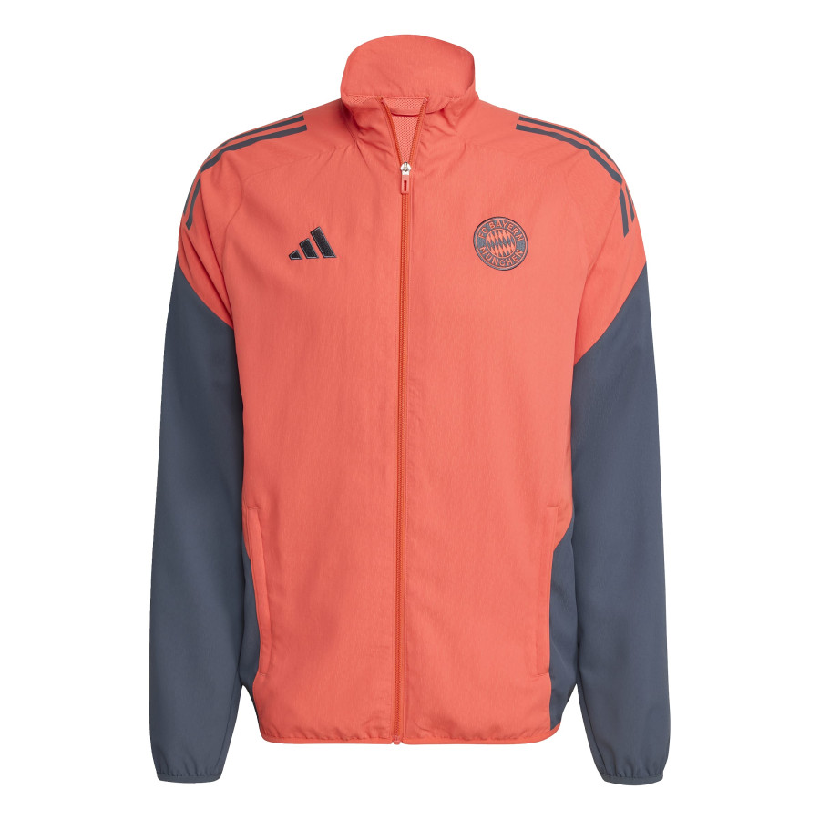 Veste survêtement Bayern Munich Woven orange gris