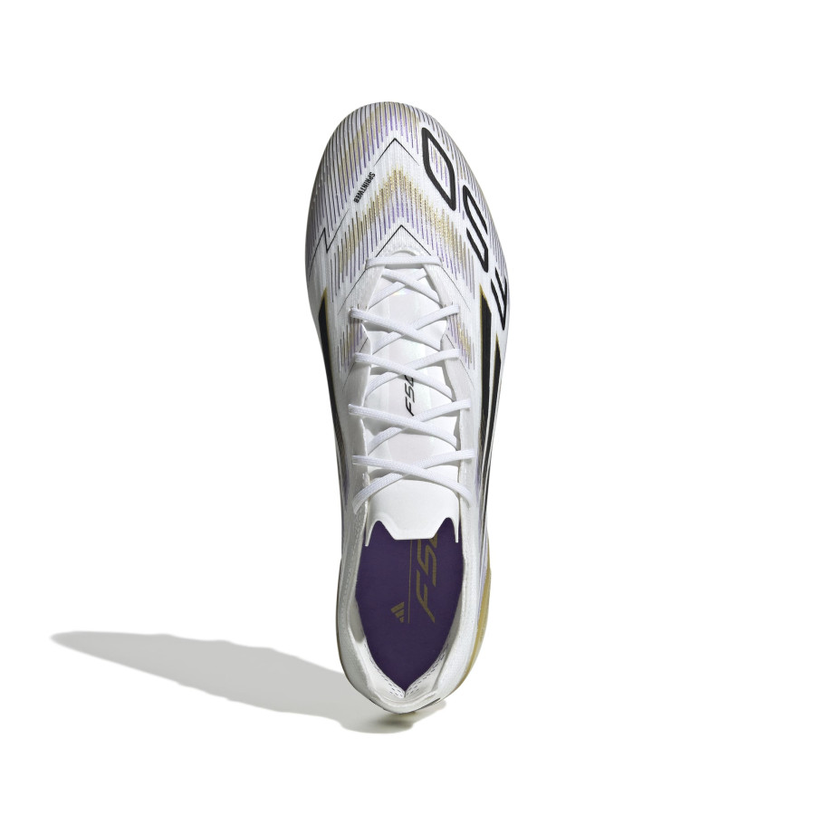 adidas F50 Elite AG blanc or