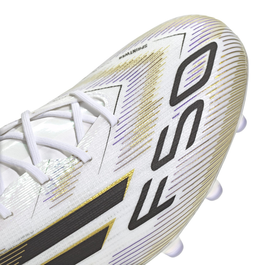 adidas F50 Elite AG blanc or