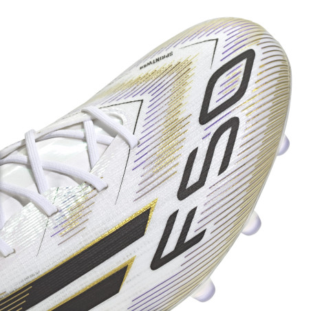adidas F50 Elite AG blanc or