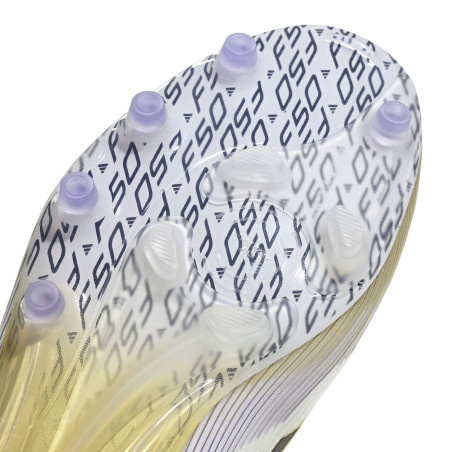 adidas F50 Elite AG blanc or