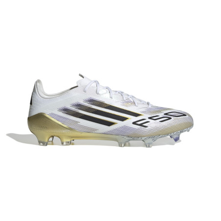 adidas F50 Elite FG blanc or