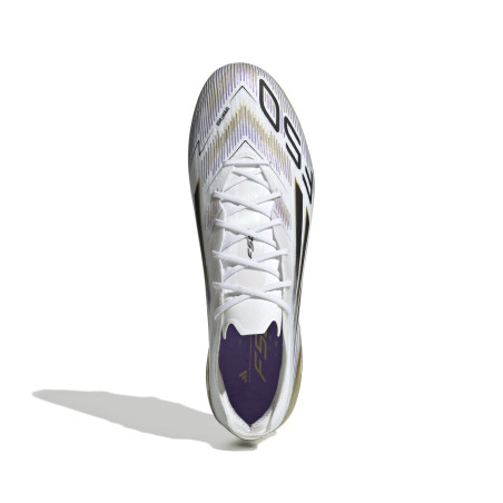 adidas F50 Elite FG blanc or