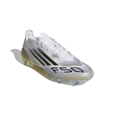 adidas F50 Elite FG blanc or