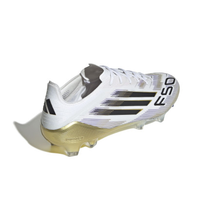 adidas F50 Elite FG blanc or