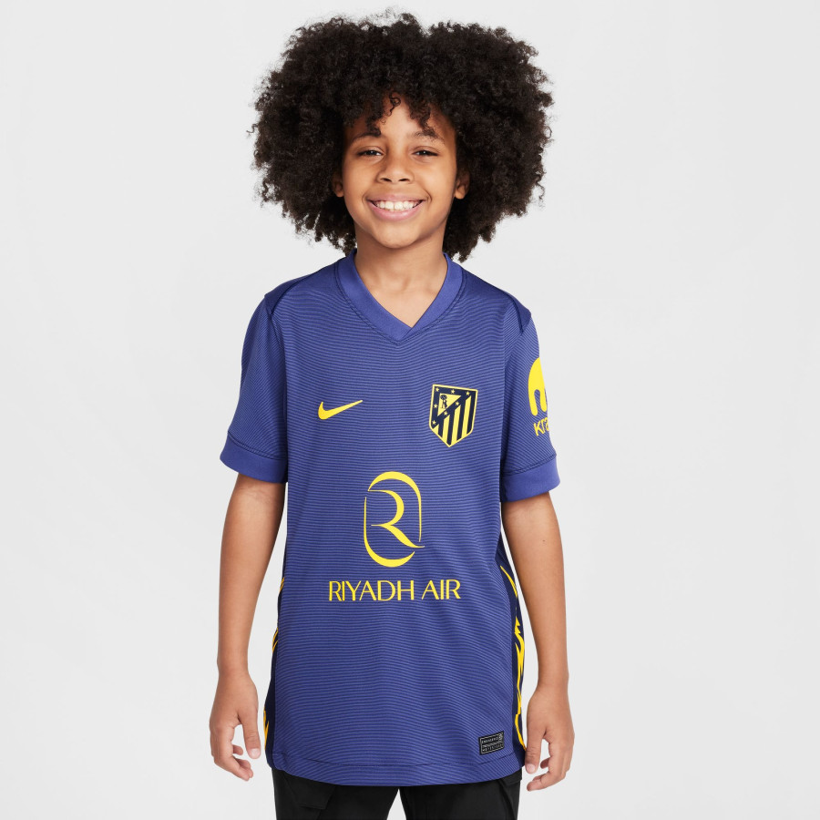 Maillot junior Atlético Madrid extérieur 2025/26