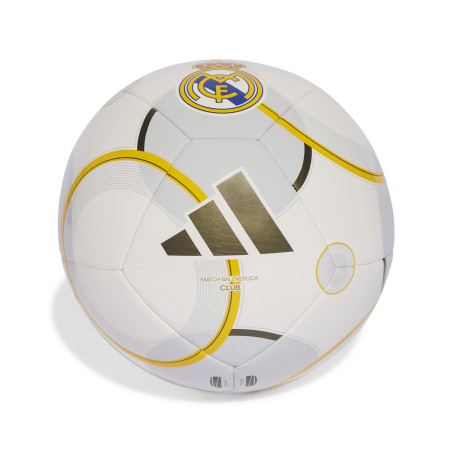 Ballon Real Madrid blanc or