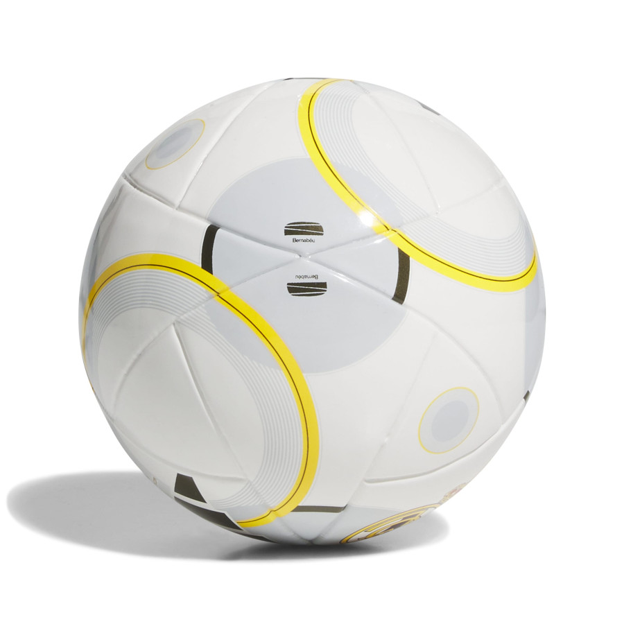 Mini ballon Real Madrid blanc jaune