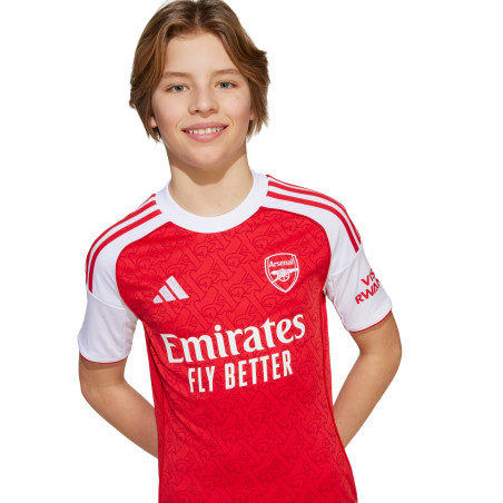Maillot junior Arsenal domicile 2025/26