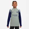 Sweat zippé junior Inter Milan Strike bleu