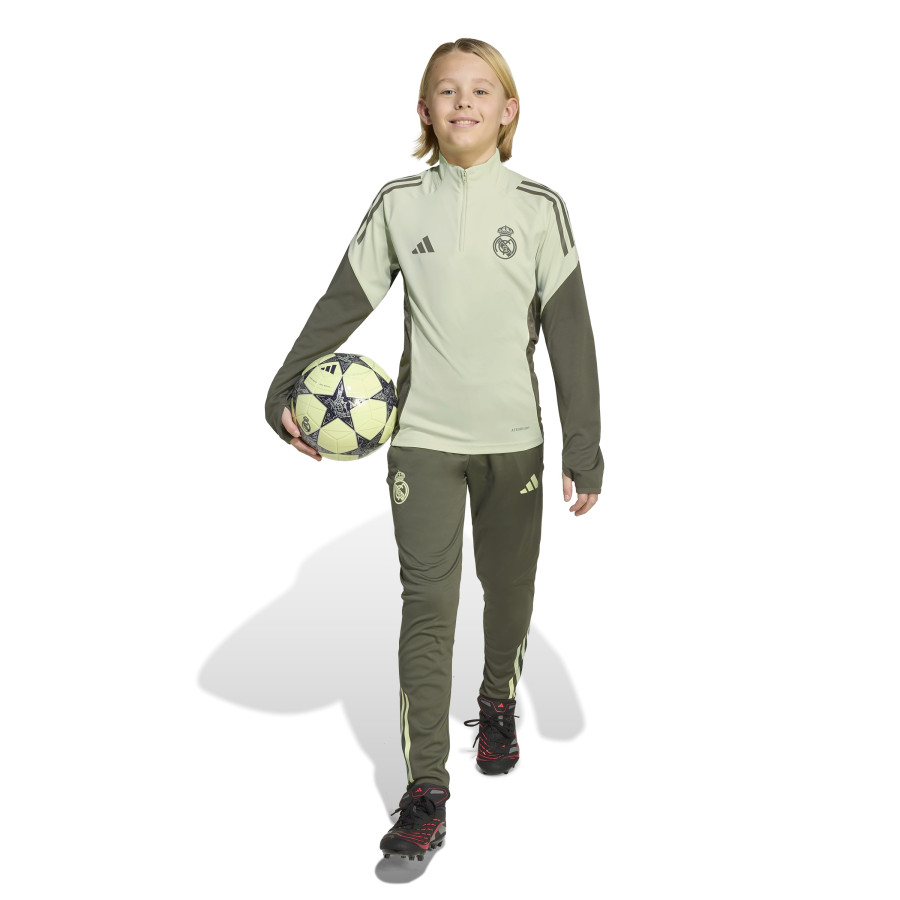 Sweat zippé junior Real Madrid vert