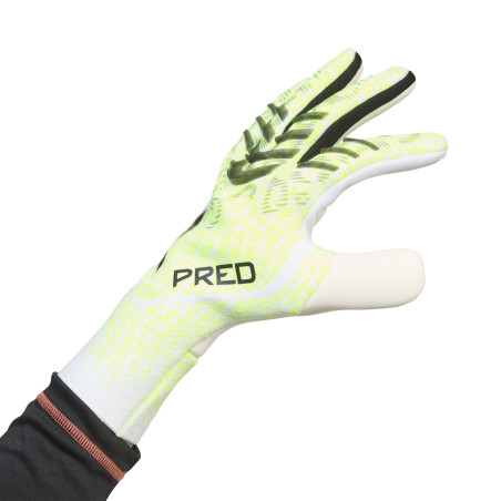 Gants gardien adidas Predator Pro jaune noir