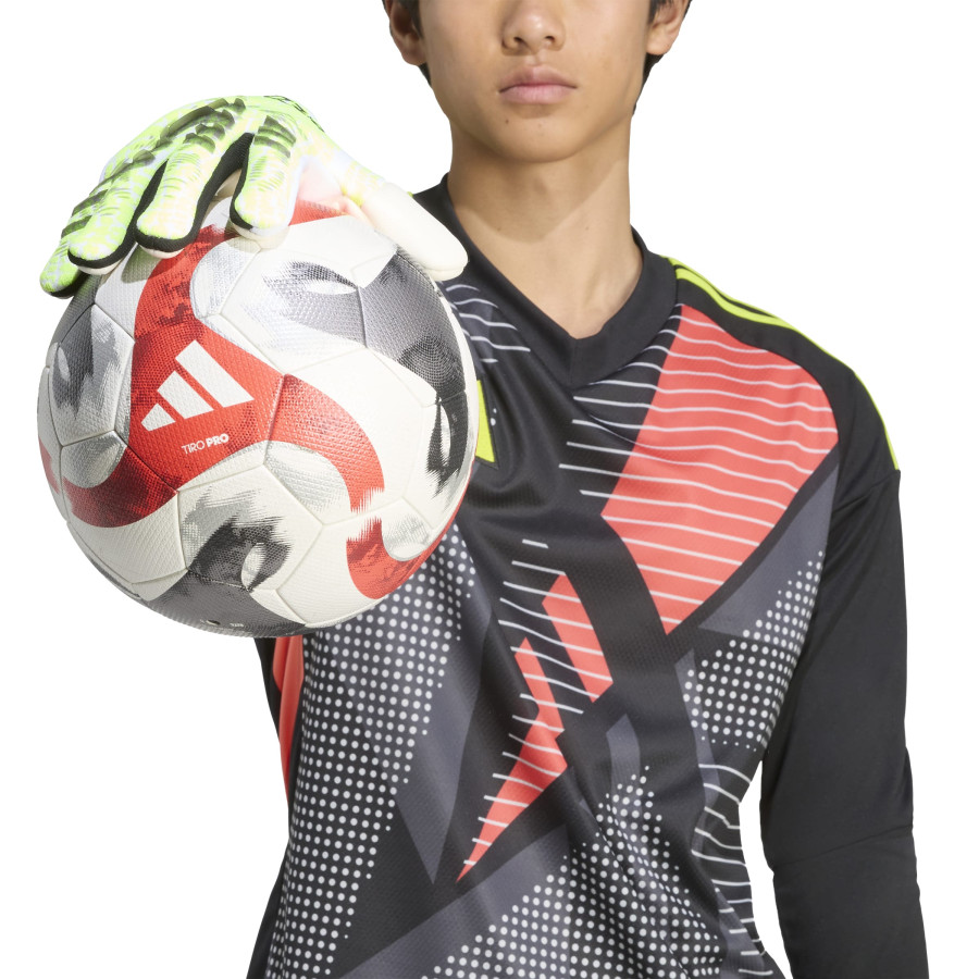 Gants gardien adidas Predator Pro jaune noir