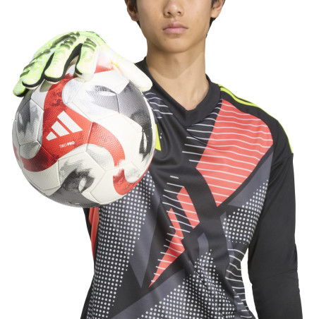 Gants gardien adidas Predator Pro jaune noir