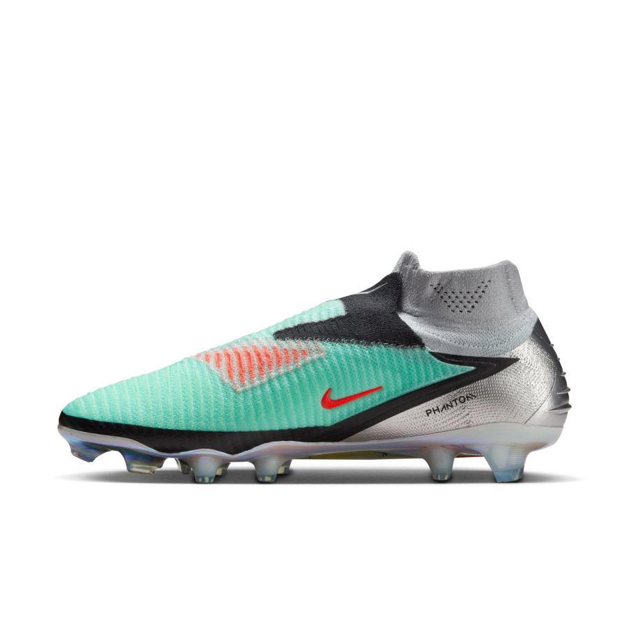 Nike Phantom 6 montante Elite FG vert gris