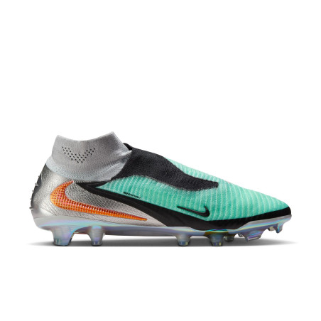 Nike Phantom 6 montante Elite FG vert gris
