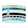 Pack 6 bandeaux élastique Nike Flex blanc bleu noir