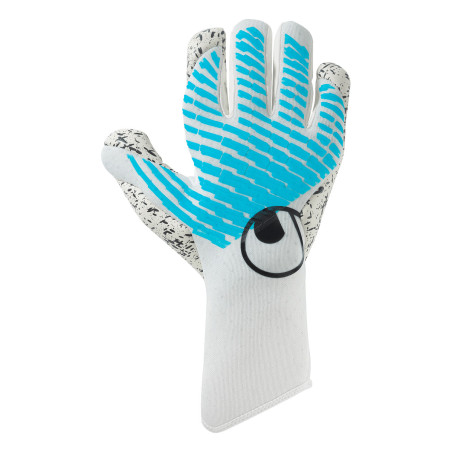 Gants gardien Uhlsport Cybertec Supergrip+ blanc bleu