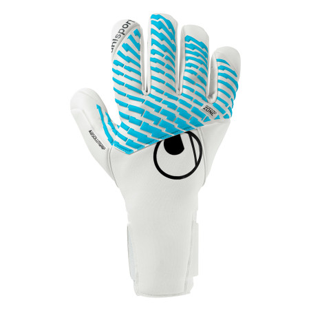 Gants gardien Uhlsport Cybertec Absolutgrip blanc bleu