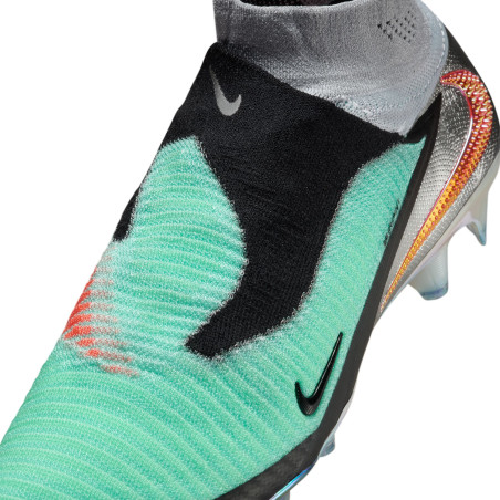 Nike Phantom 6 montante Elite FG vert gris