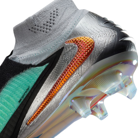 Nike Phantom 6 montante Elite FG vert gris